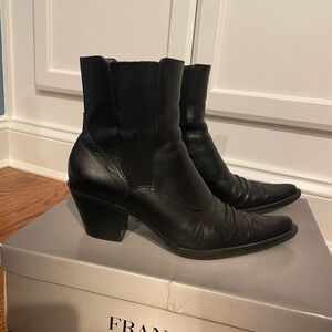 Women’s cowboy shoe boots. Size 8 1/2.  Good used condition.